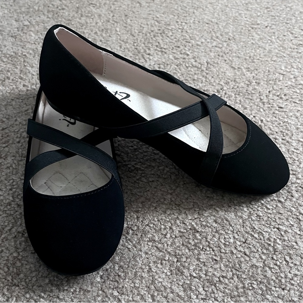Girls Black Dress Shoes Size 13
